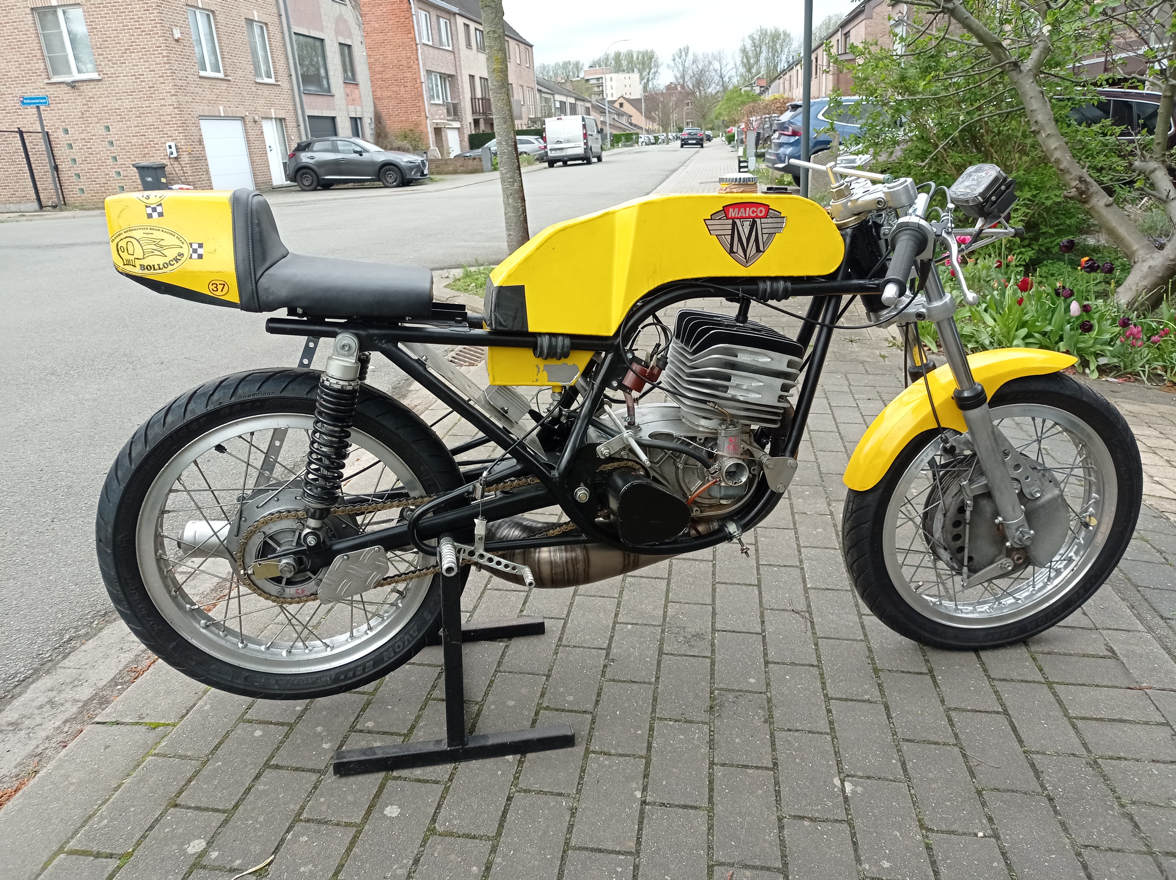 1974 Maico MD250RS – Nieser-Frame Racer, Belgisch Kampioen 2025